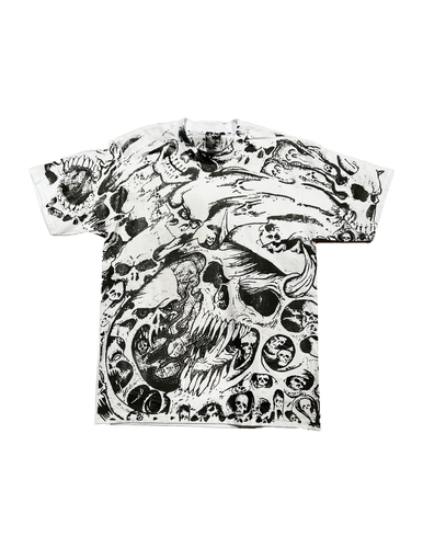 Ghost-Hunter AOP White T-shirt