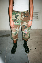 Load image into Gallery viewer, HKD 3/4 Camo Cargo shorts