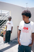 Load image into Gallery viewer, Hate-kill-destroy Ringer t-shirt