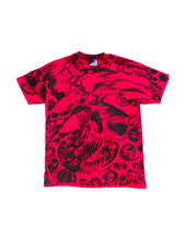 Load image into Gallery viewer, Ghost-Hunter AOP Red T-shirt