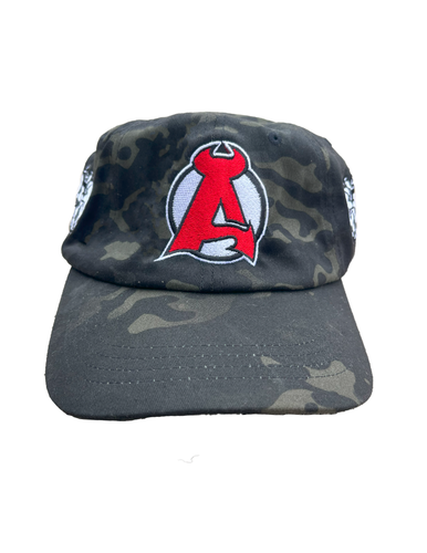 Devil's Black Camo Hat
